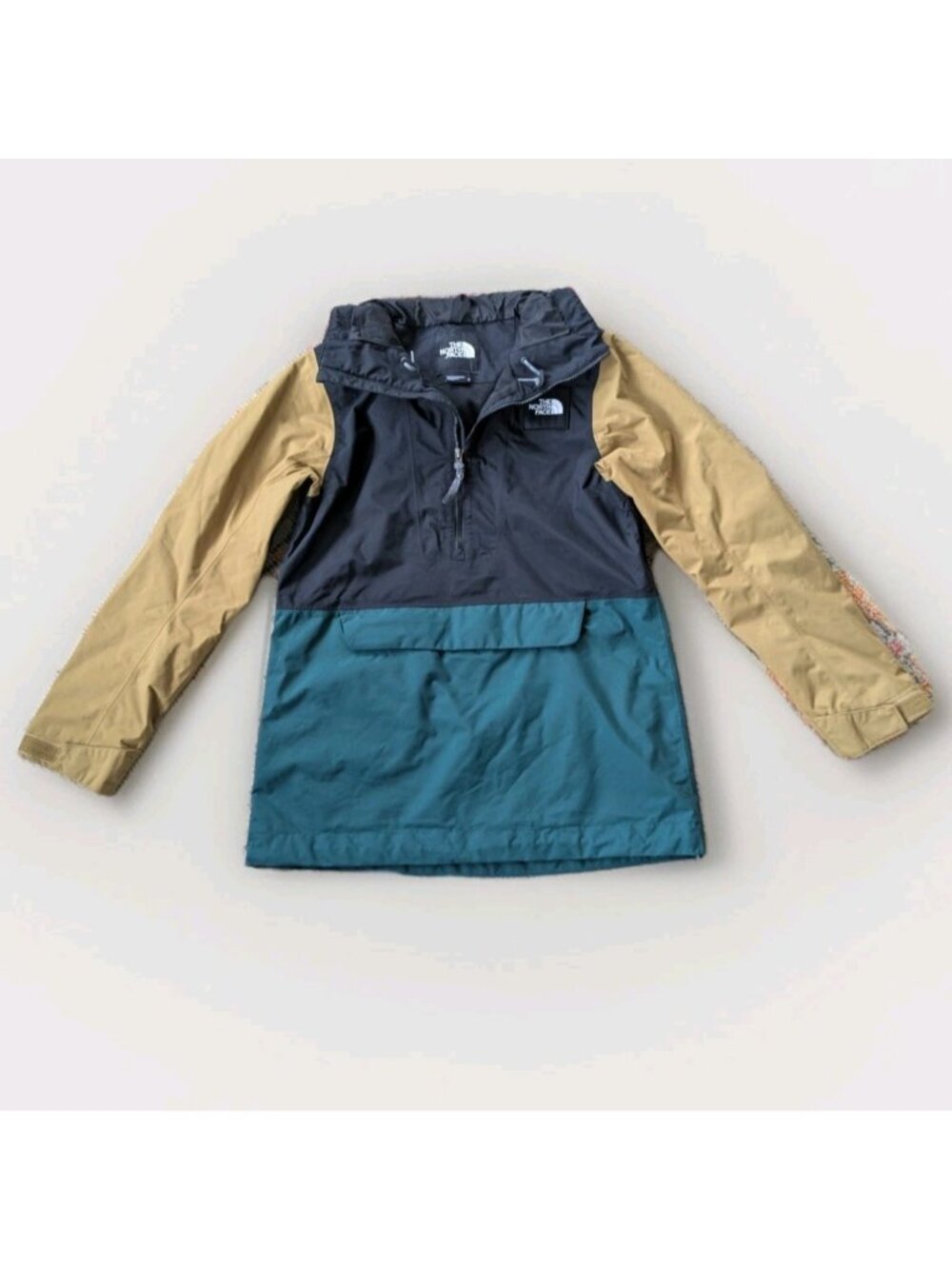 The North Face Tanager Anorak Jacket Womens Med Hooded Pullover Colorblock Ski - Picture 10 of 16